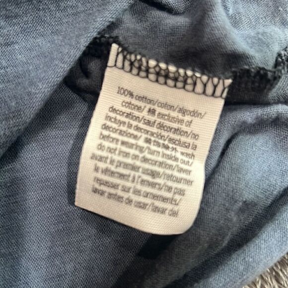 96. PINK Victoria’s Secret Tie Dye Oversized Long Sleeve Cropped Shirt Size S - Picture 7 of 9